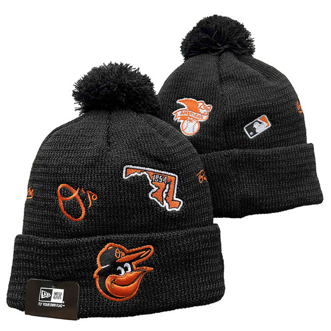 Baltimore Orioles Knit Hats 020